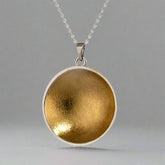 Brushed Gold Bowl  - Medium - Doyle Design Dublin